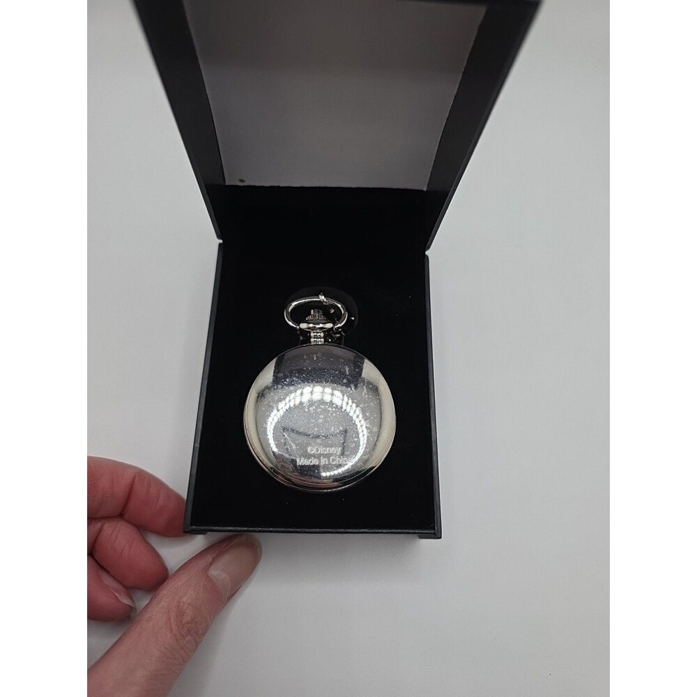 Vintage Disney Alice In Wonderland Tim Burton Pocketwatch Watch Limited Edition - Picture 4 of 4